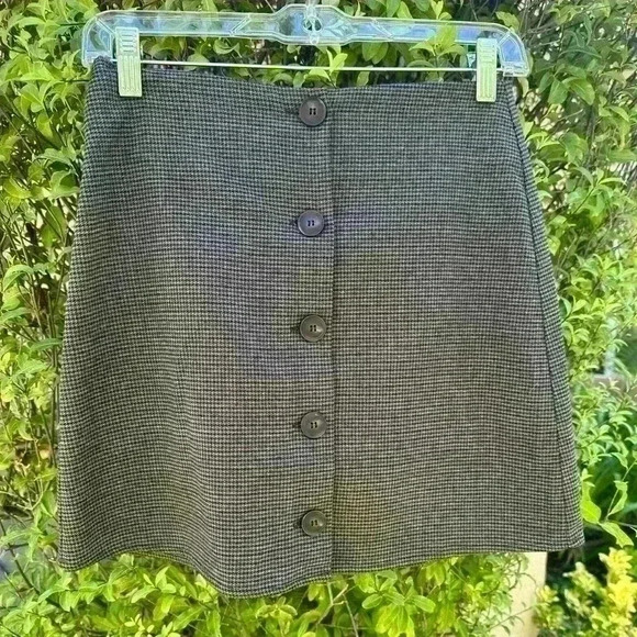 Lost + Wander Multi Colored Checked Mini Skirt Size XS New With Tags! - Picture 1 of 5